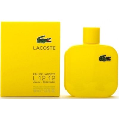 L12 YELLOW JAUNE OPTIMISTIC by Lacoste