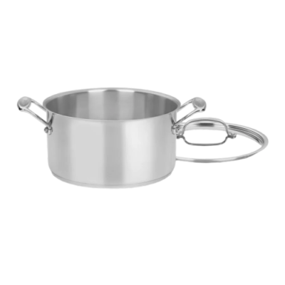 Olla de Acero Inox con Tapa de 5.6L Cuisinart