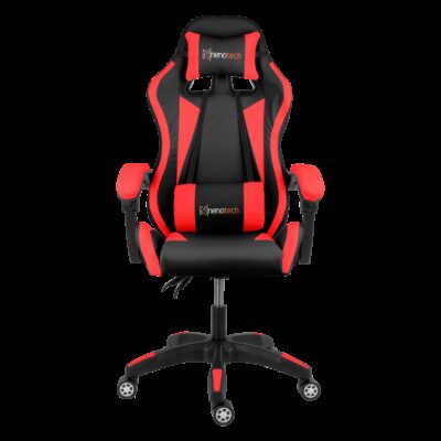 Nenotech silla gaming max negro/rojo 220LB,90-135G,GL2 -A62535