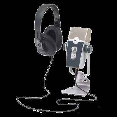 AKG podcaster essentials micrófono lyra + auriculares k3791 5122010-00