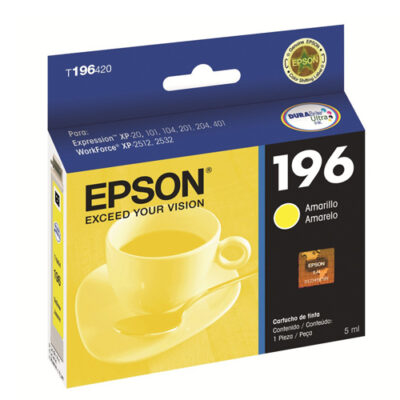 Epson cartucho amarillo  para XP-101/201/401  workforce Wf2512/Wf2532   T196420-AL