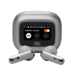 01.JBL_Live Flex 3_Product Image_Charg Case Feat_Silver