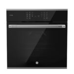 1200Wx1200H-A-GE-PROFILE-60-cm-Vidrio-negro-con-acero-inoxidable-HGP6065EWAI1A-Frente