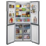 1200Wx1200H-Haier-Refrigeradores-458-L-Inoxidable-HQM458BKNSS0-Abierto-Con-Props-OPT