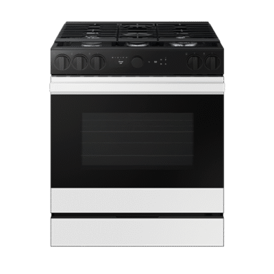 Estufa Samsung Bespoke Gas 5 Quemadores Blanca WiFi NSG6DB850012AX