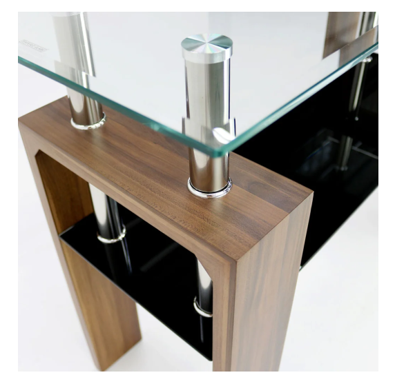 Mesa de Entrada Moderna Tokoa con Vidrio - Image 5