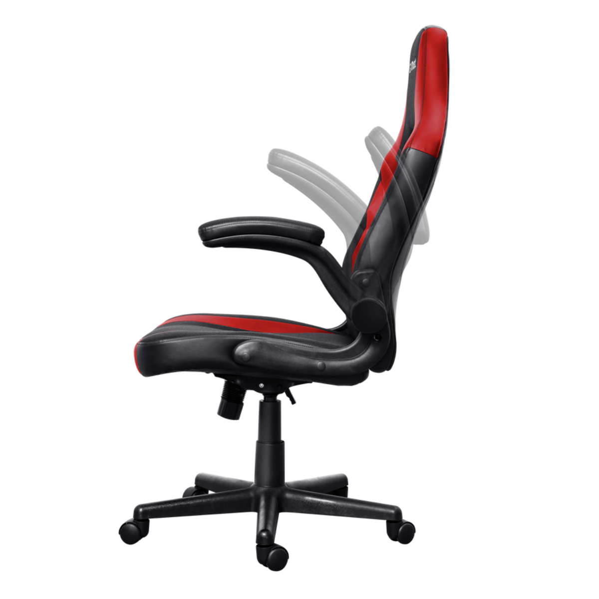 Trust Silla Gaming GXT 703R Riye Roja Reclinable 140 kg - Image 5