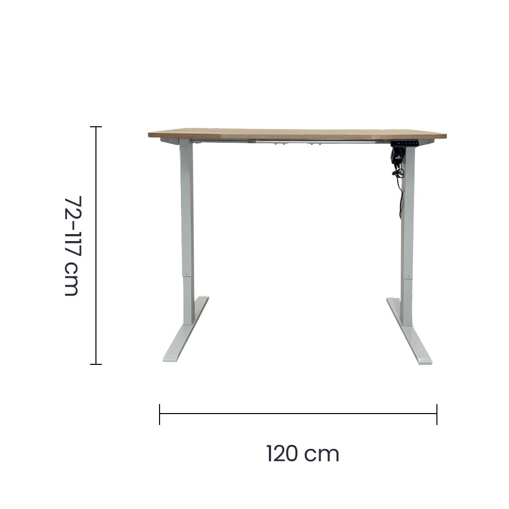 Escritorio Tokoa Elevable Blanco con Control - Image 3