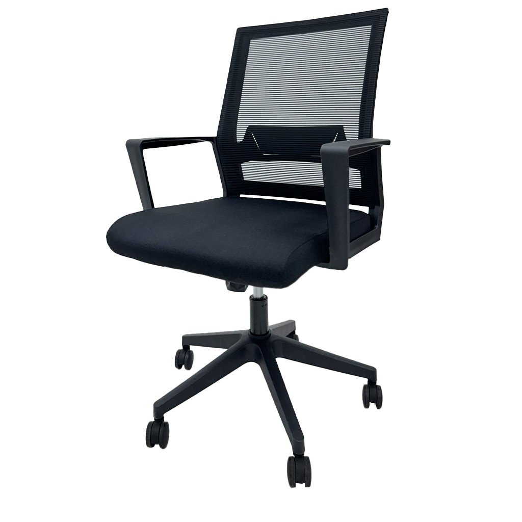 Silla Semi Ejecutiva Tokoa Malla Negra - Image 2