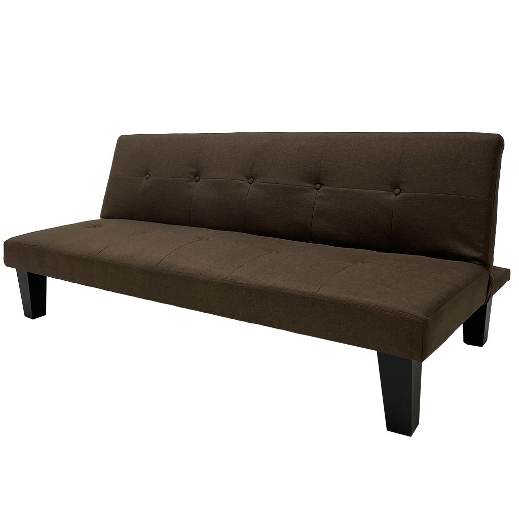 Sofá Cama Tokoa Lino Café Compacto Reclinable