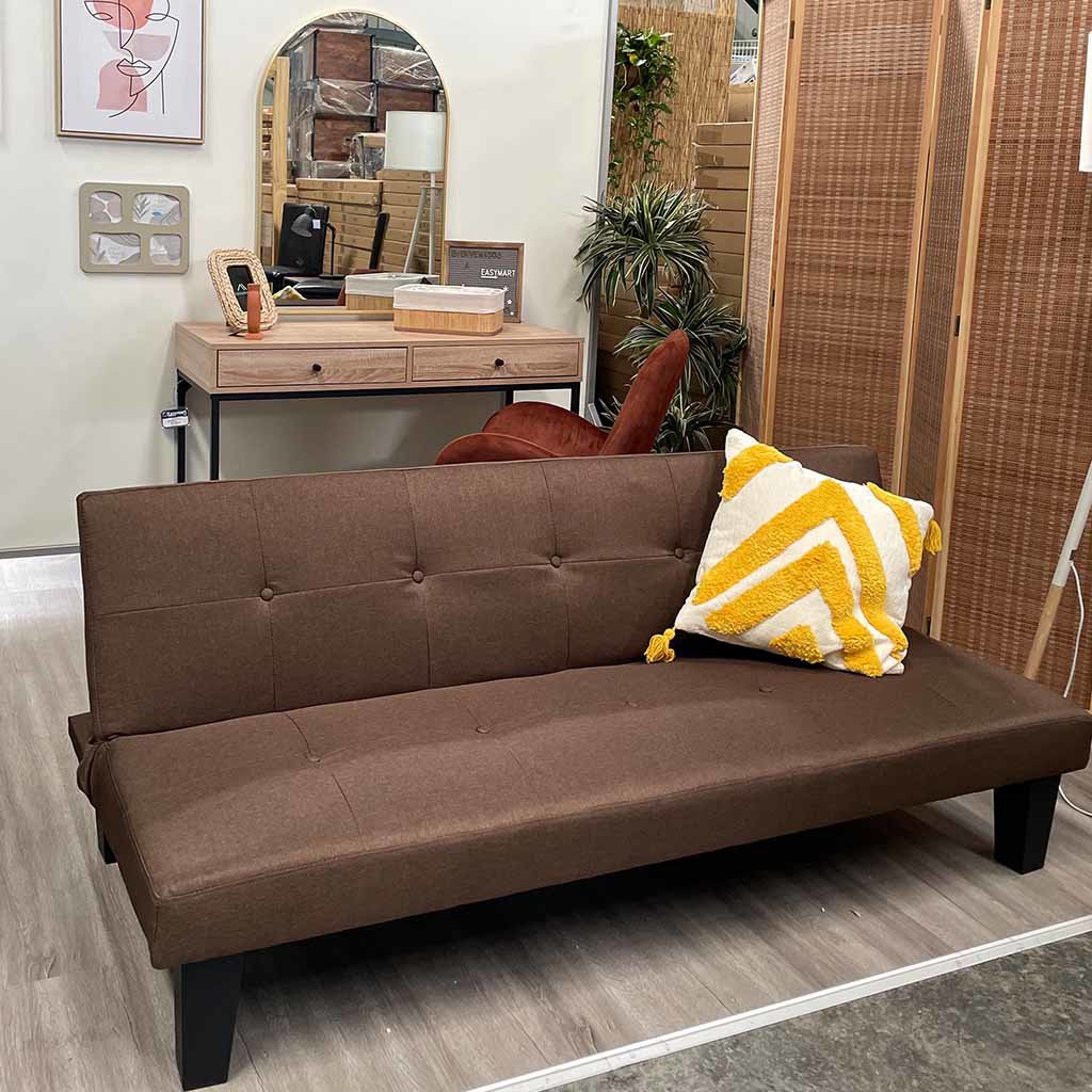 Sofá Cama Tokoa Lino Café Compacto Reclinable - Image 5