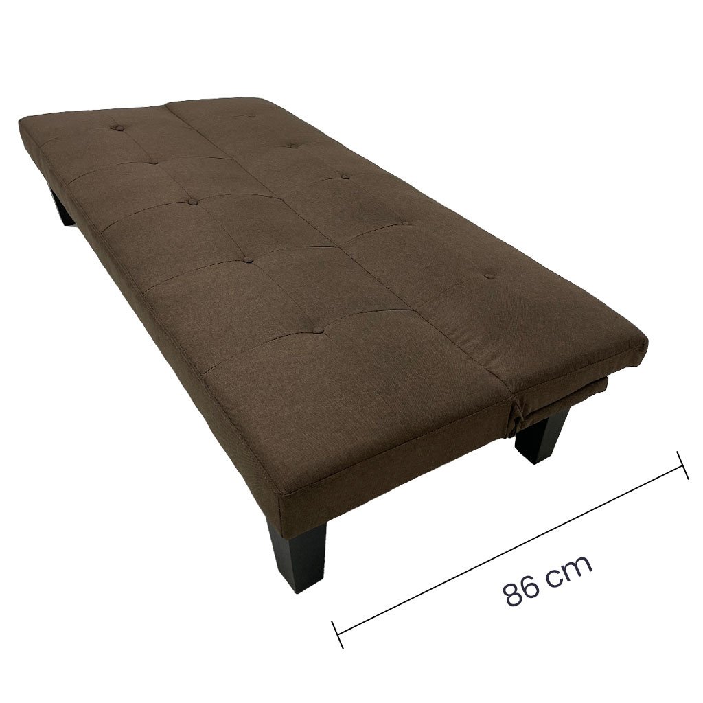 Sofá Cama Tokoa Lino Café Compacto Reclinable - Image 6