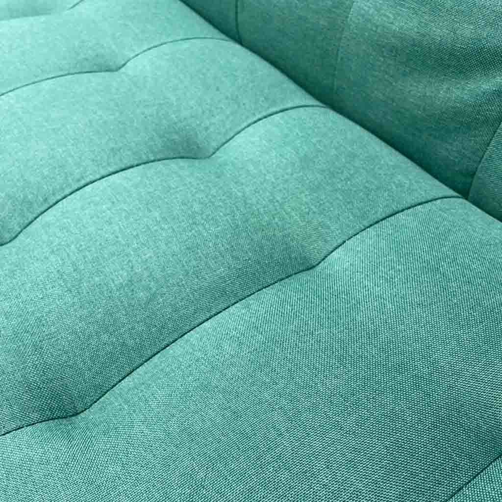 Sofá Cama Tokoa Lino Turquesa Convertible - Image 7