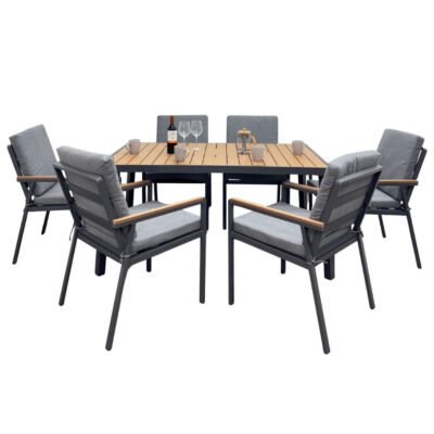 Juego de Comedor Exterior Tokoa 6 Sillas