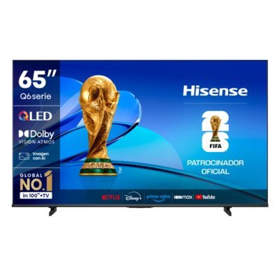 Televisor Hisense 65″ QLED 4K VIDAA