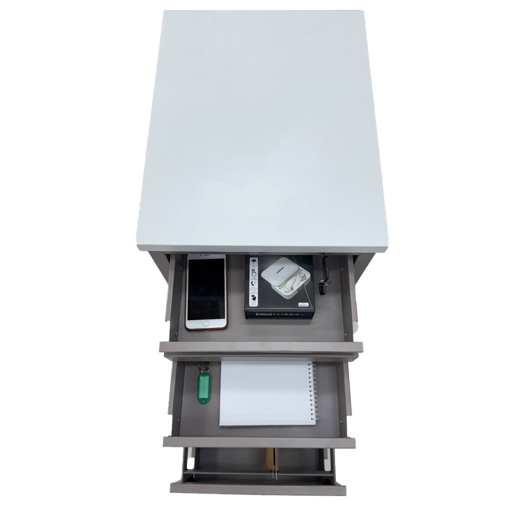 Archivero Móvil Continental 3 Gavetas Blanco - Image 9