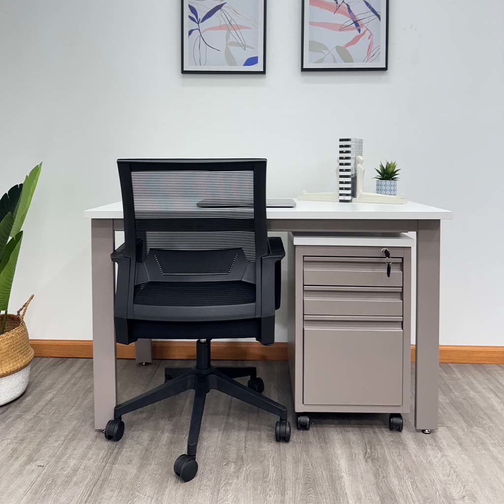 Archivero Móvil Continental 3 Gavetas Blanco - Image 10