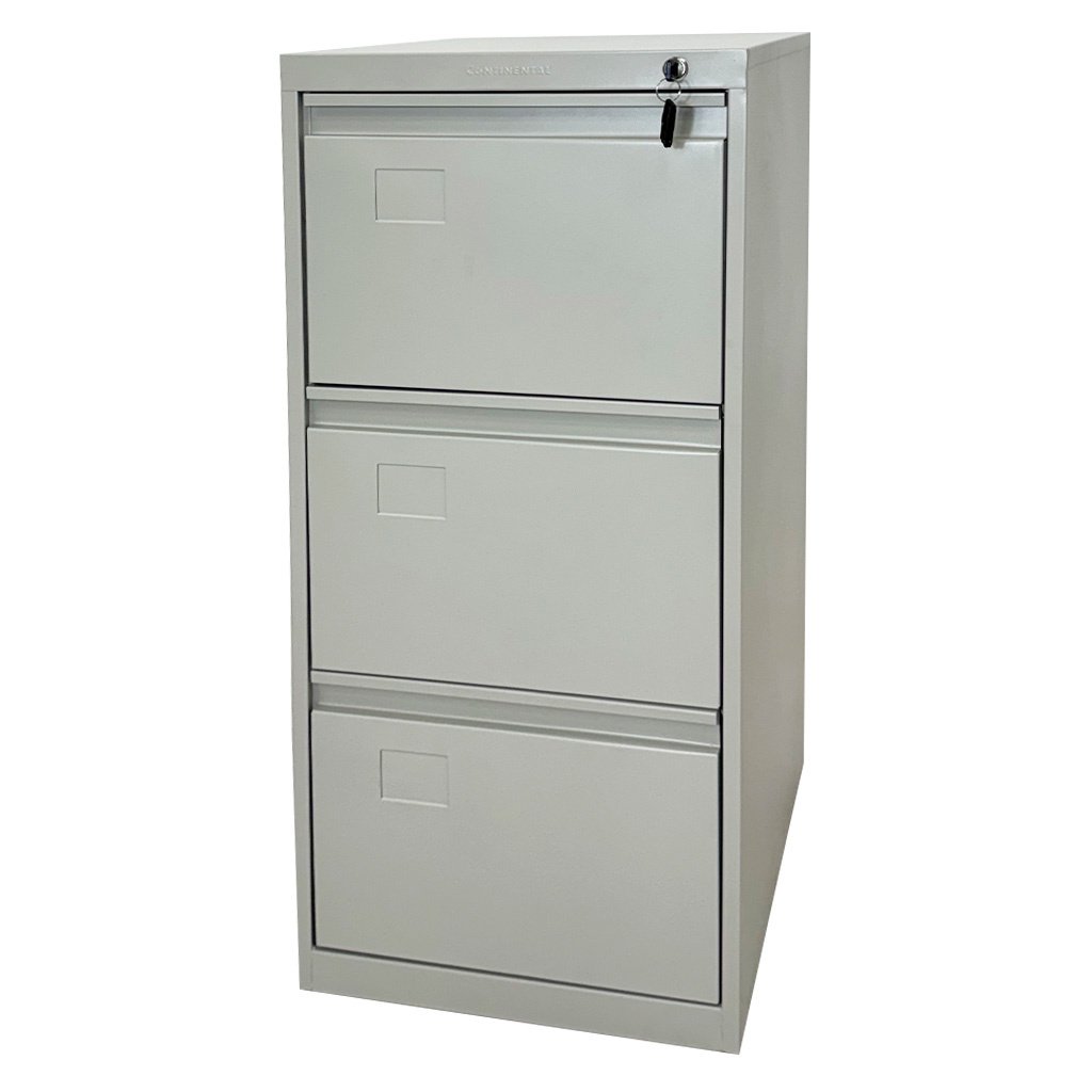 Archivero Metálico Continental 3 Gavetas Beige - Image 2