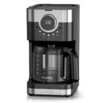 Cafetera digital Black&Decker CM4200S 12 tazas inoxidable