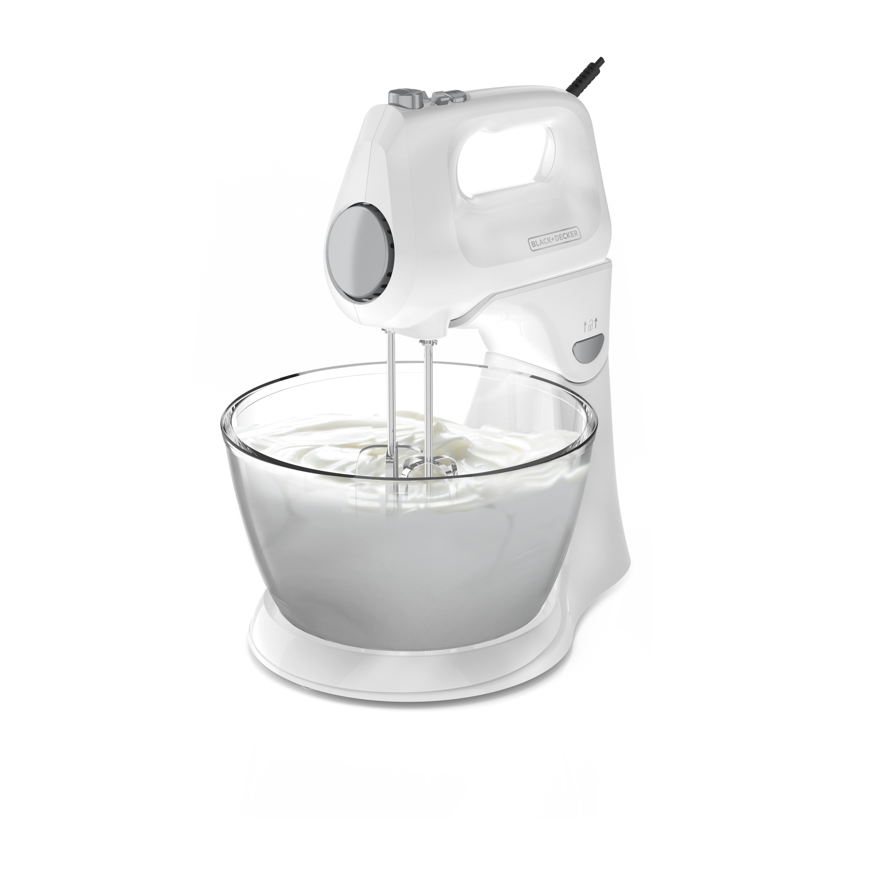 Batidora Black&Decker MX9125 2 en 1 blanca 250W