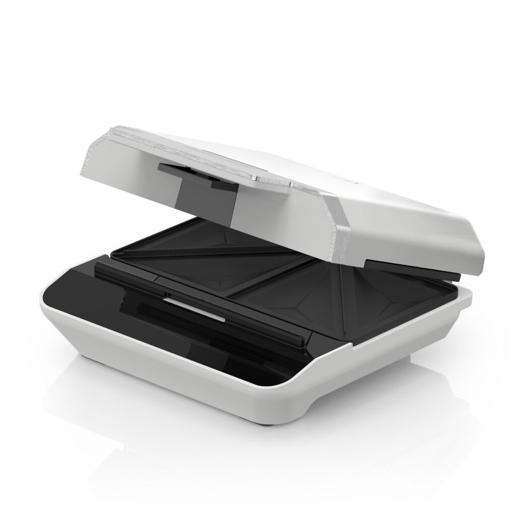 Sandwichera Black&Decker SM602F blanca 750W