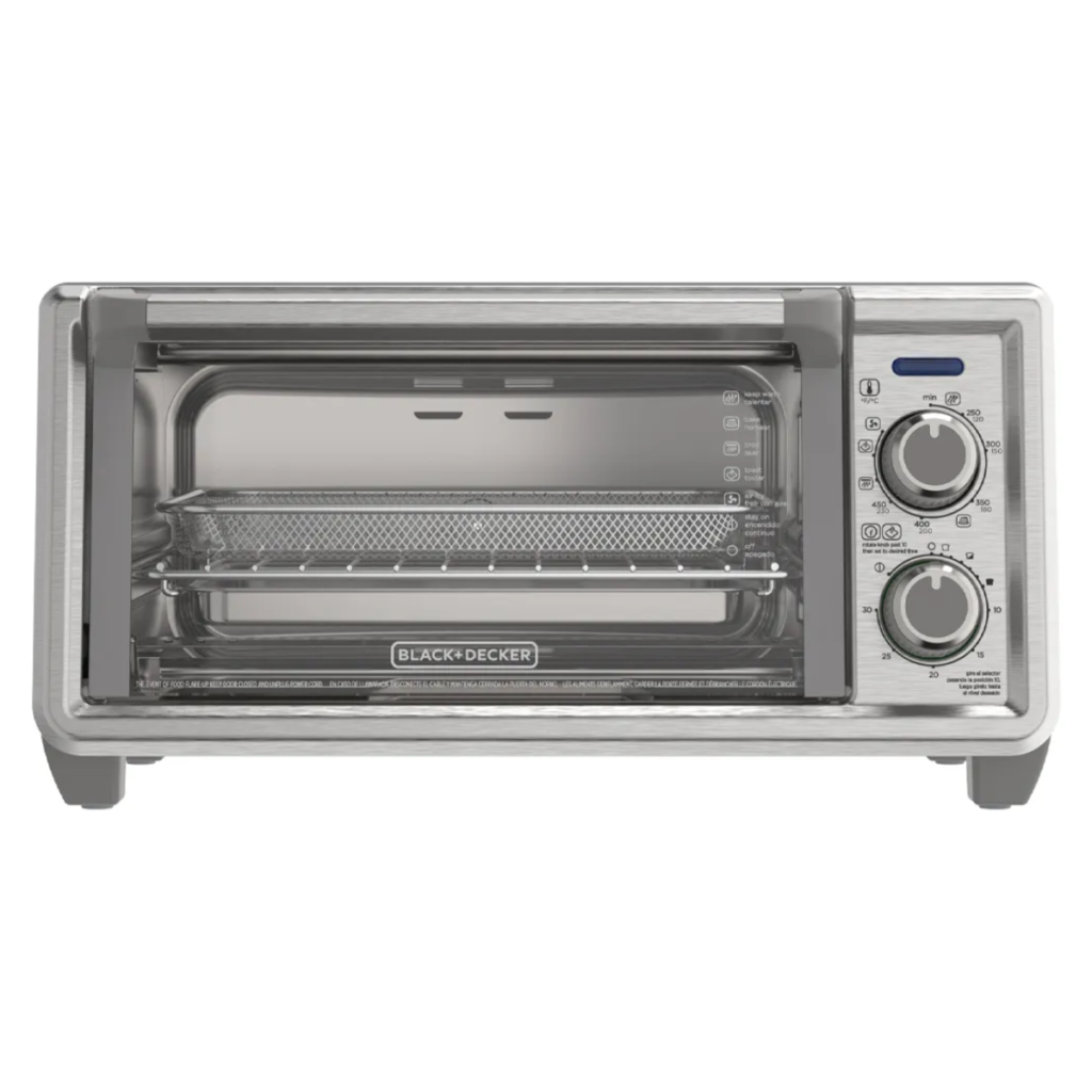 Horno freidora aire Black&Decker TO4125 4 rebanadas