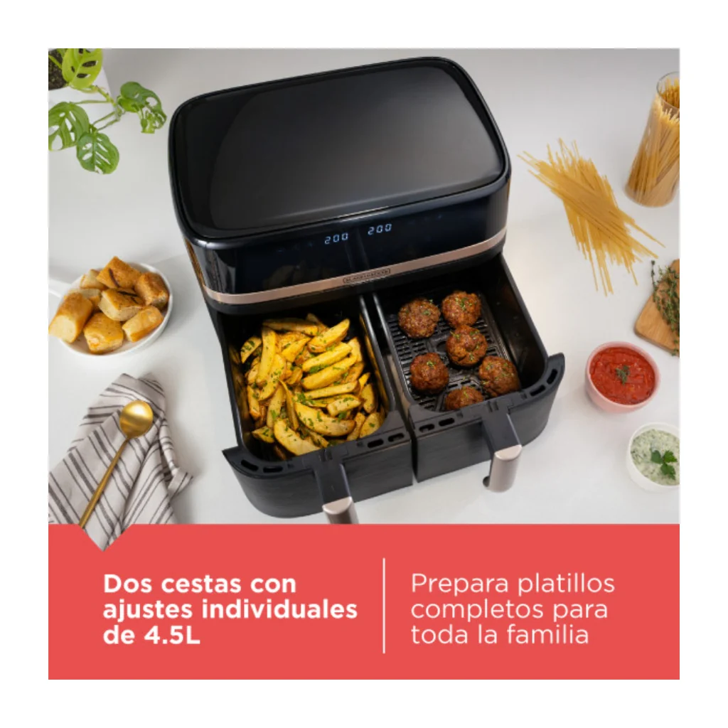 Freidora Aire 9L Black&Decker AFBD92 - Imagen 6