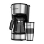 Cafetera Black&Decker CM0755S 5 tazas inox