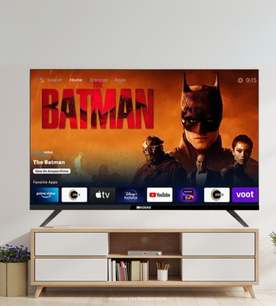 Televisor Kodak 55 pulgadas 4K Google TV 55SVA1003BT