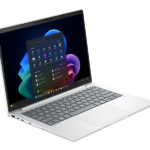 Machu_14N_Next Gen AI PC_Elitebook_GlacierSilver_StartMenu_No-CPicon_WhiteBG_FrontRightOpen_6823101