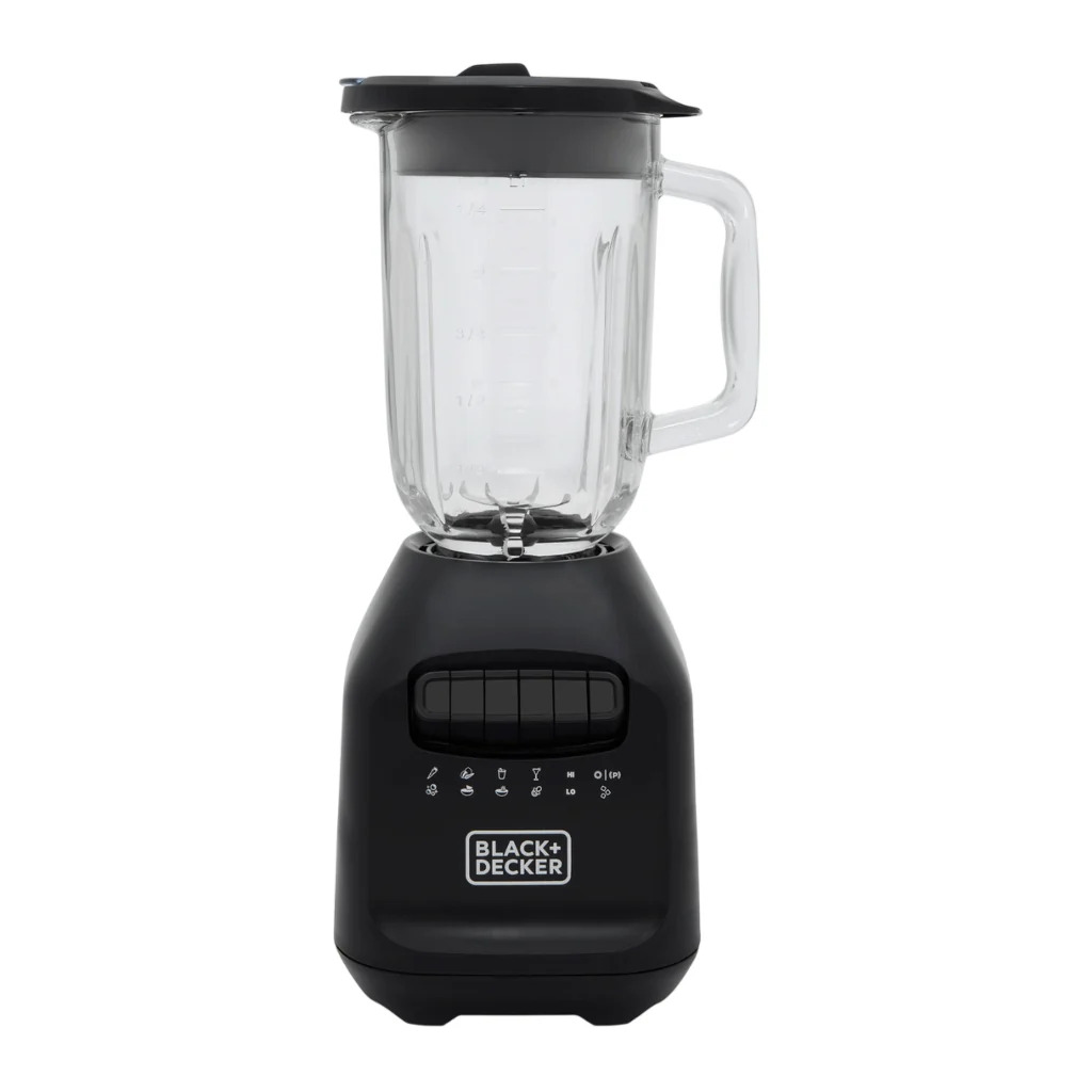 Black + Decker licuadora ice crush 1.5 lts jarra de vidrio negra – BL2209GBB-LA