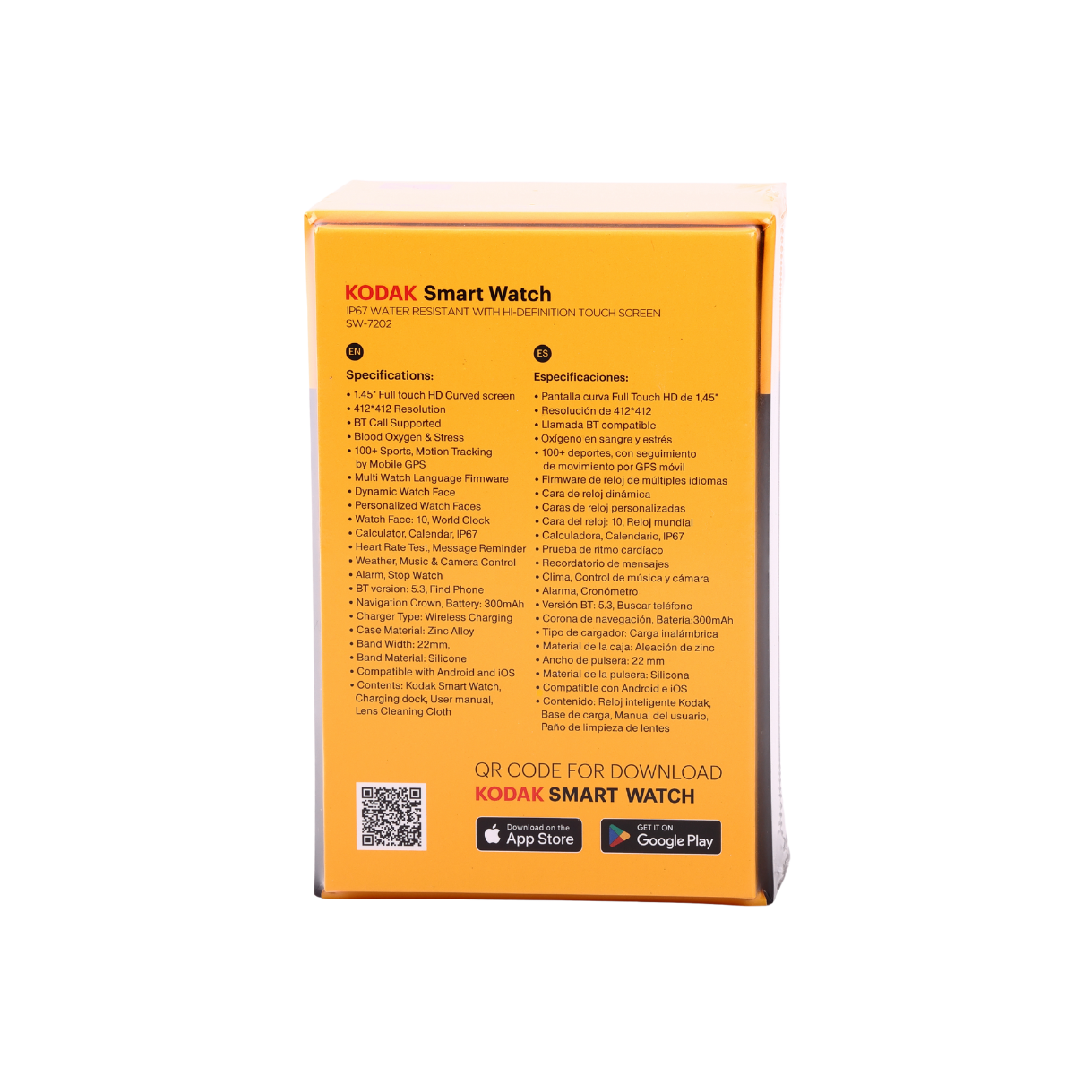 Reloj Inteligente Kodak SW7202 1.45" Full Touch - Imagen 3