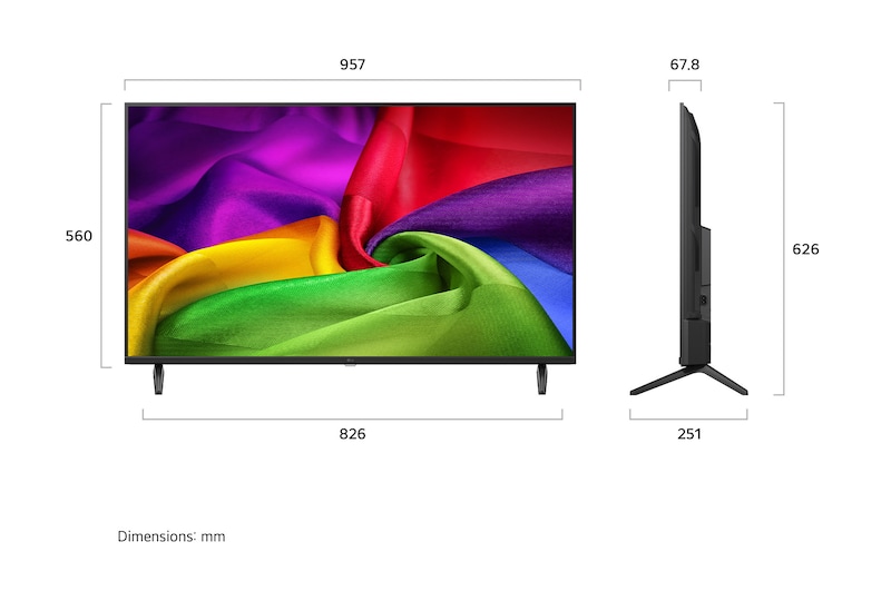 Televisor LG Nano Smart TV 43" 4K UHD 43NU800BPSC - Imagen 2