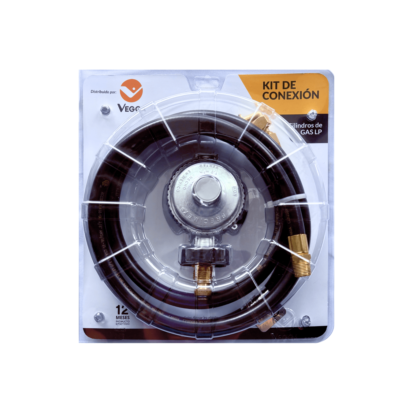 Kit de Conexión Vegga para Cilindro de Gas LPG Modelo 3001 - Imagen 2