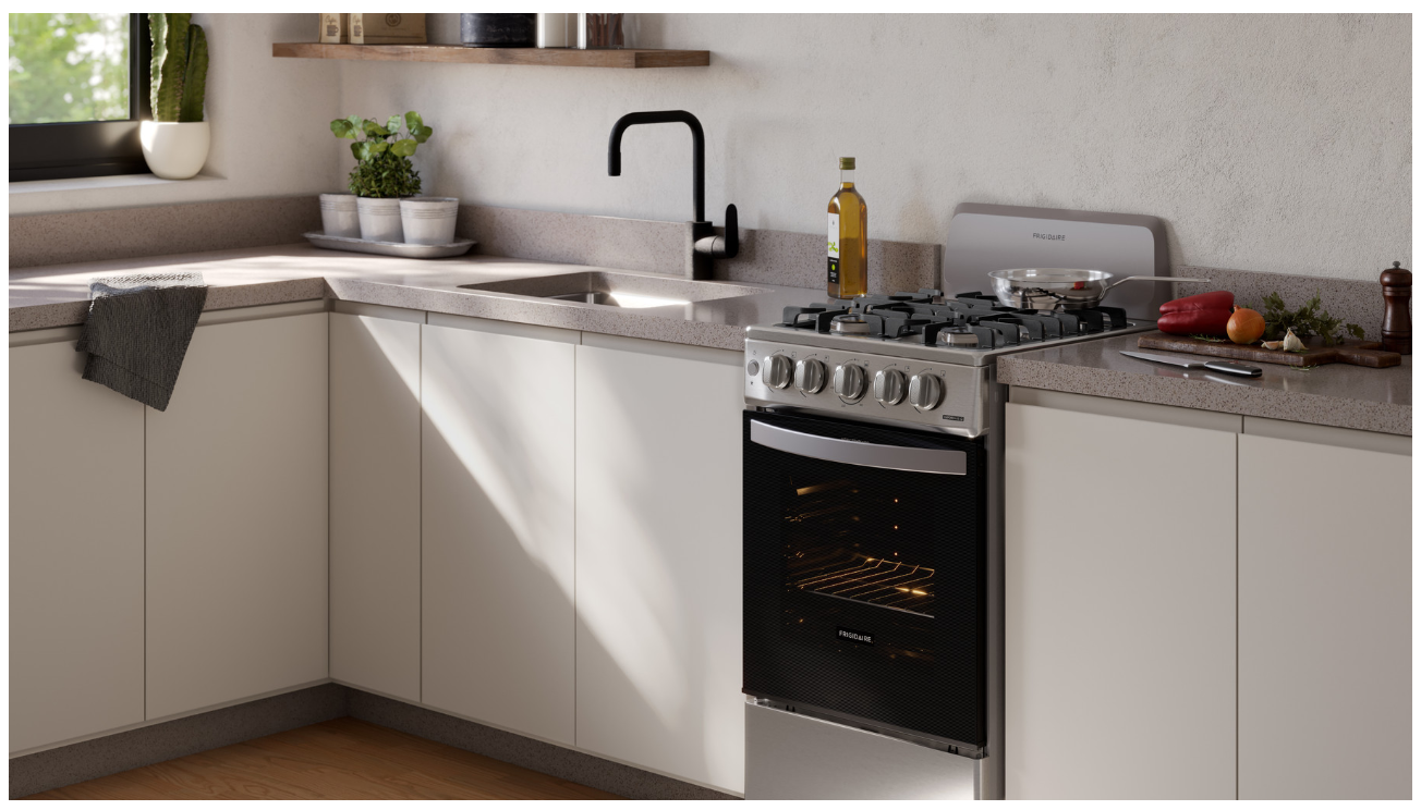 Cocina Frigidaire de Gas 20" 4 Quemadores FKGN20C3MYI - Imagen 4