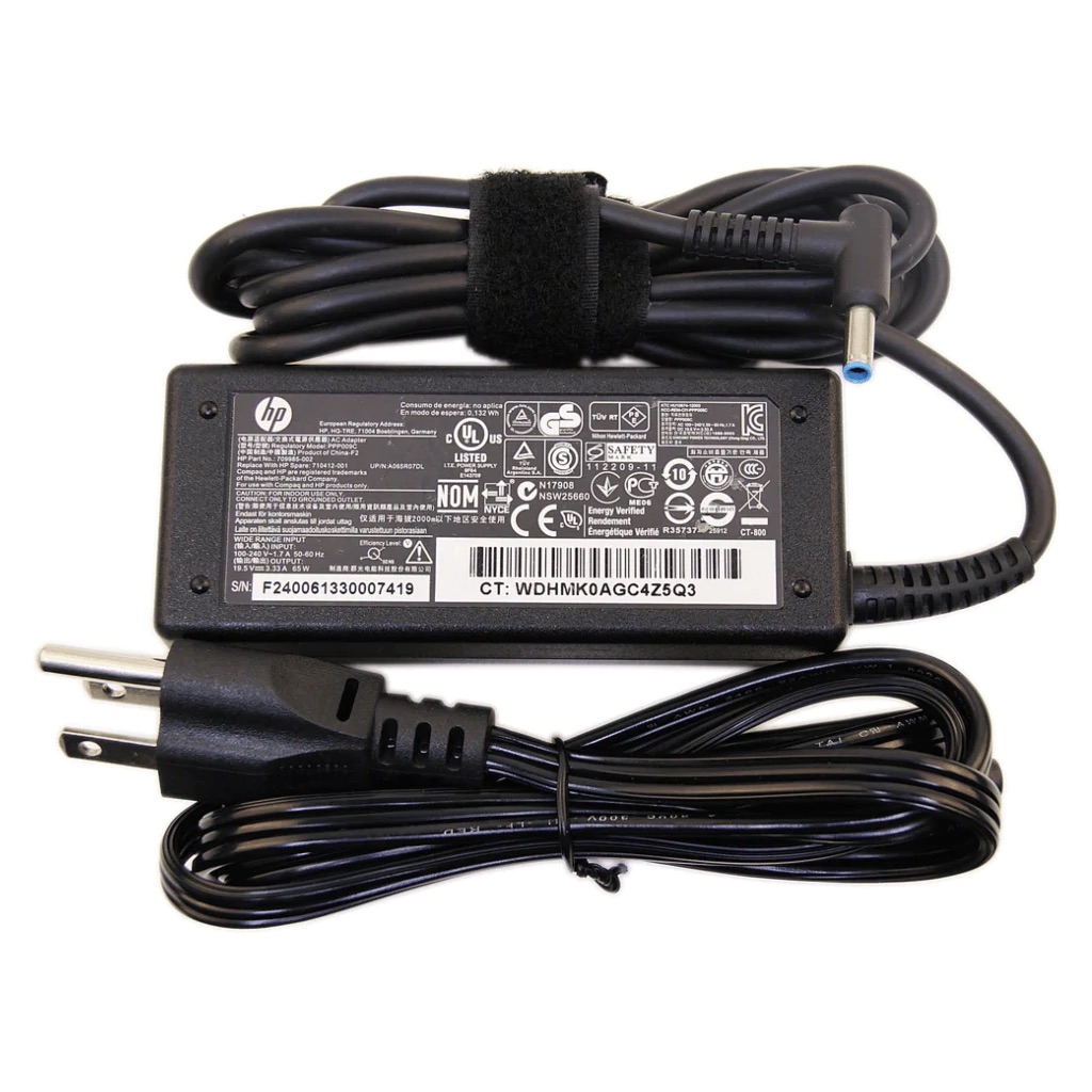 Adaptador HP Smart AC 65W Original H6Y89AA 4.5 mm