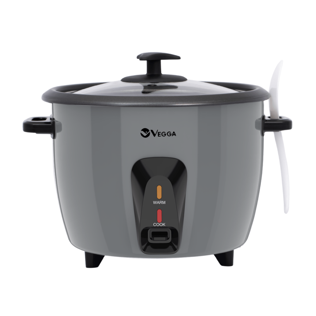 Olla Arrocera Vegga Gris 12 Tazas RC-12G con Vaporera