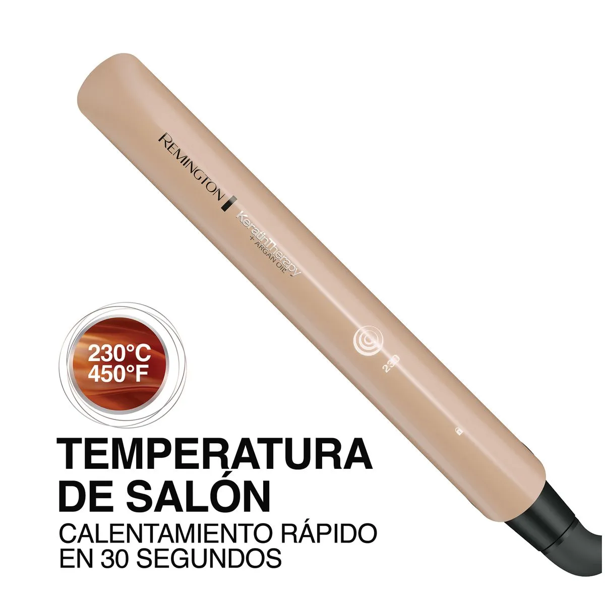 Plancha Alisadora Keratin Therapy Keratina y Aceite de Argán S8599 Remington - Imagen 3