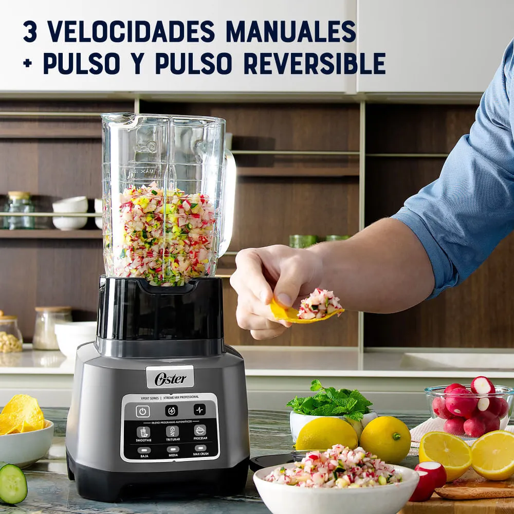 Licuadora Profesional Xtreme Mix 1500W 2L BLSTXPG-BGW Oster - Imagen 6