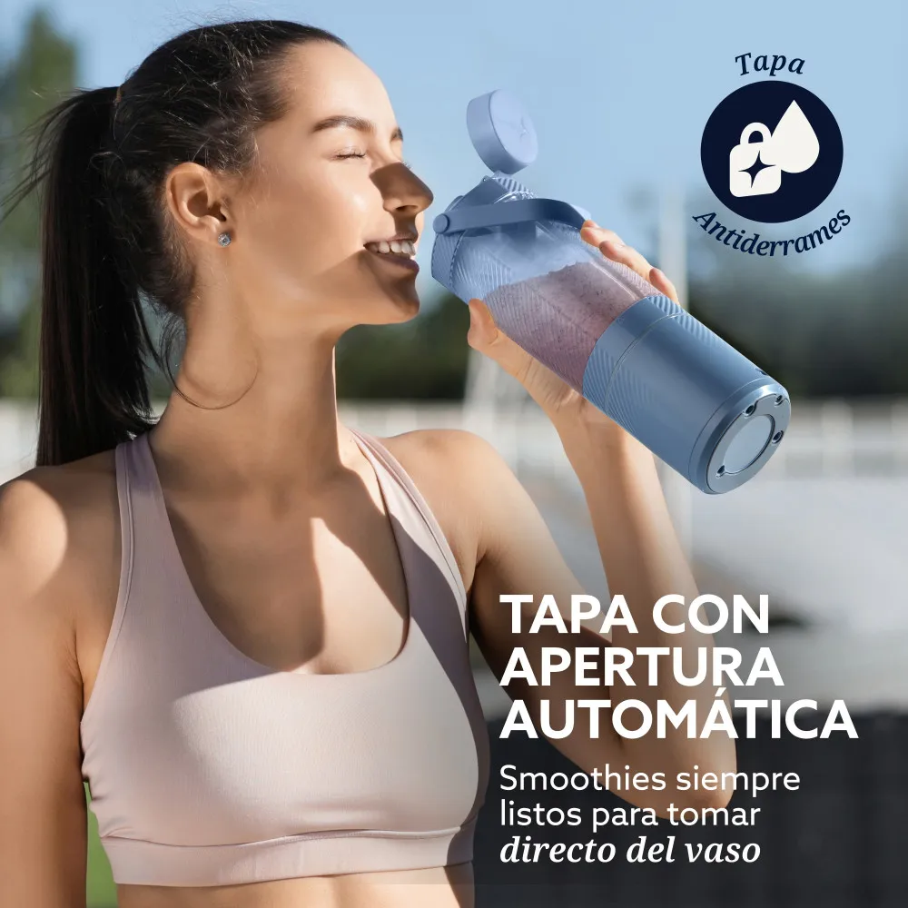 Licuadora Portátil GoMAX 590ml USB-C BLSTGFP-MH20 Oster - Imagen 6