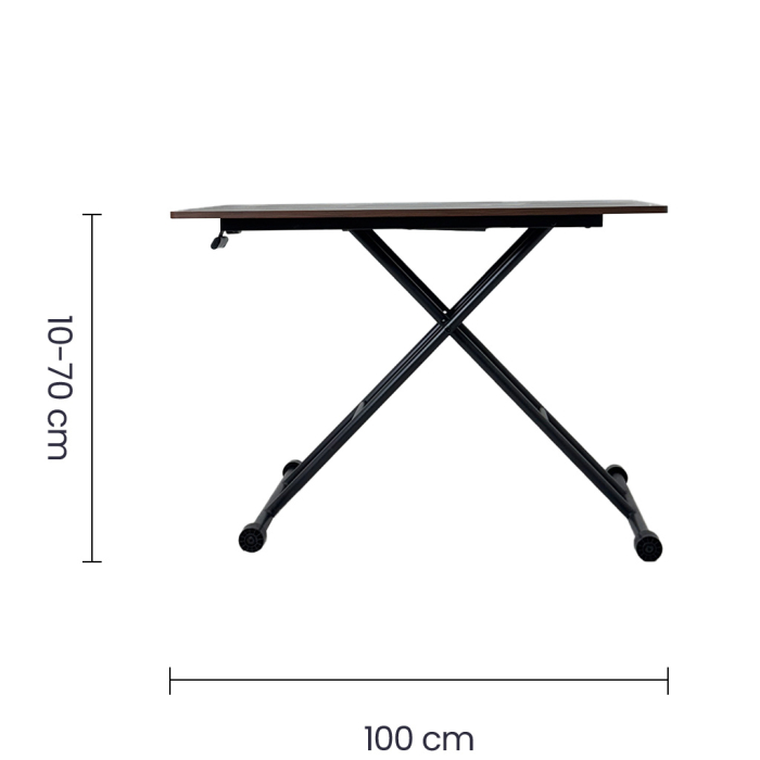 MESA CON AJUSTE DE ALTURA - Imagen 4