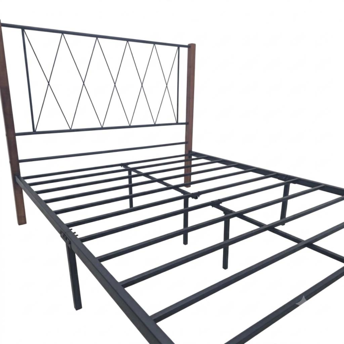 CAMA MATRIMONIAL RESPALDO METAL - Imagen 6