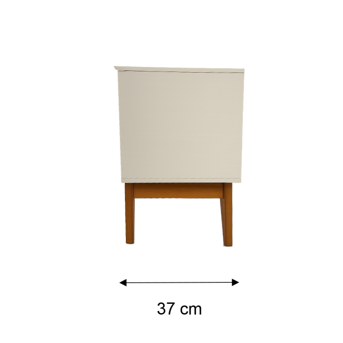 MESA TV 180CM OFF WHITE - Imagen 3
