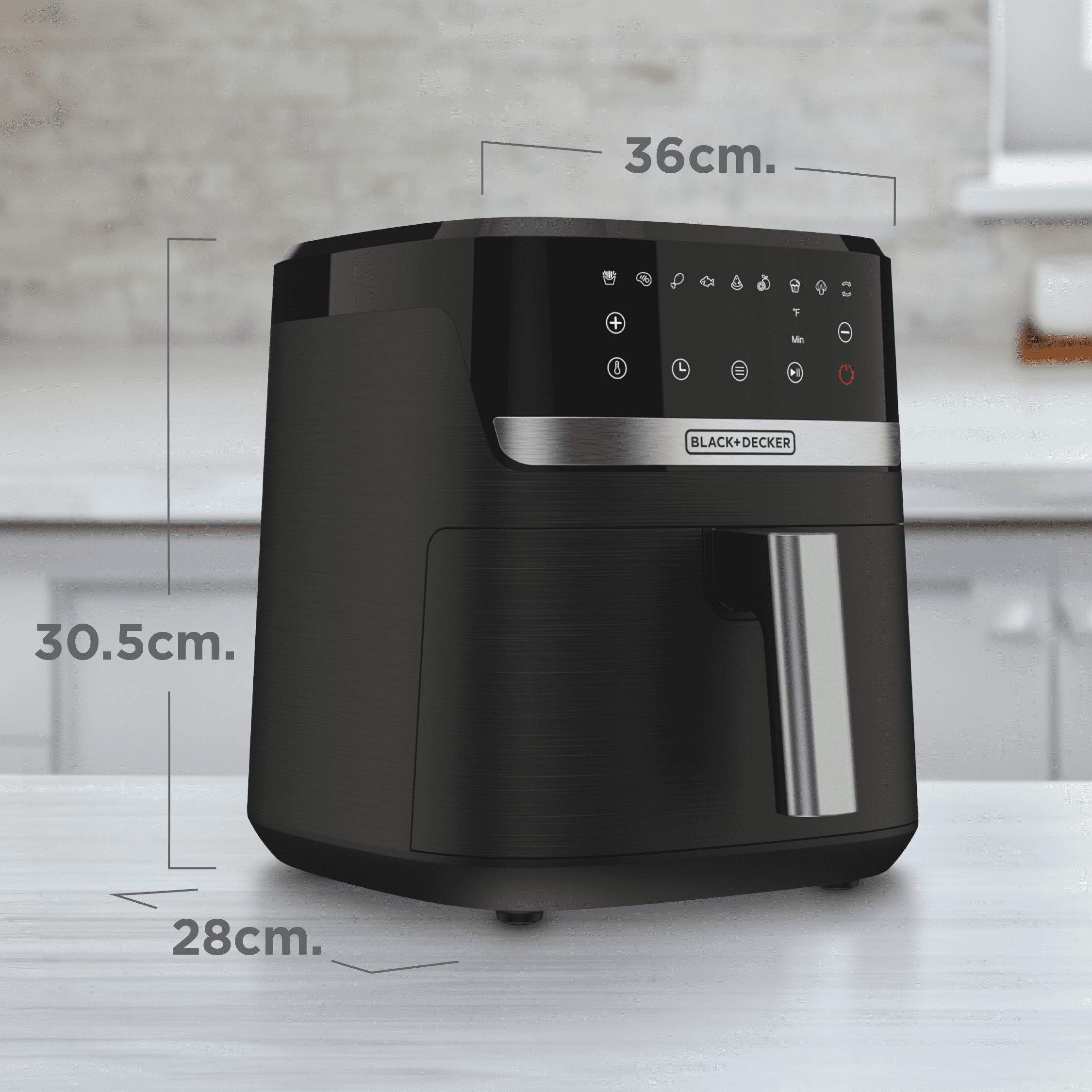 Freidora de Aire PURIFRY 4.2L 1300W AFBD42-1BD Black&Decker - Imagen 5